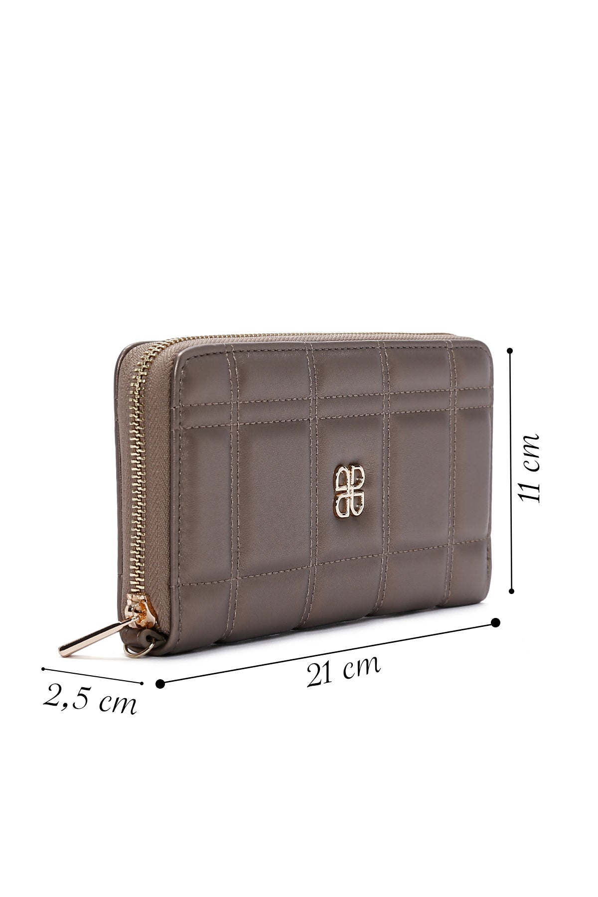 Kadın Bakır Kapitone Cüzdan