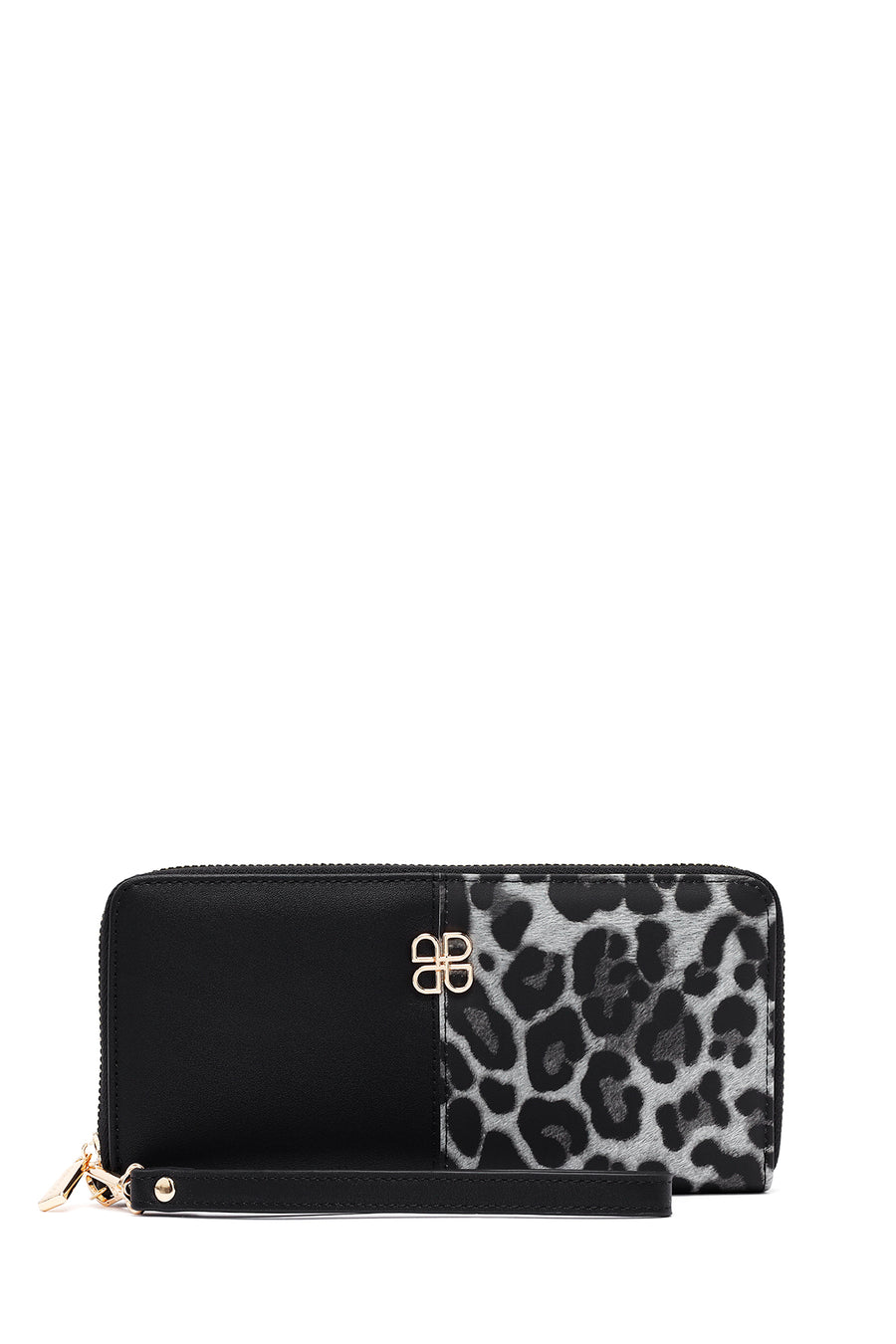 Women's Black Leopard Wallet 000A2D560414 | Derimod