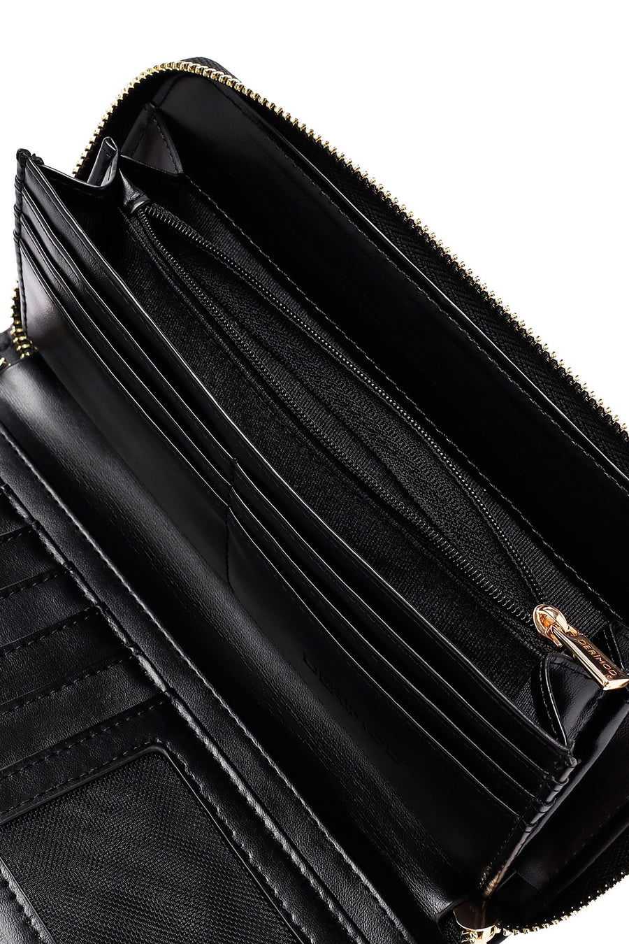 Women's Black Leopard Wallet