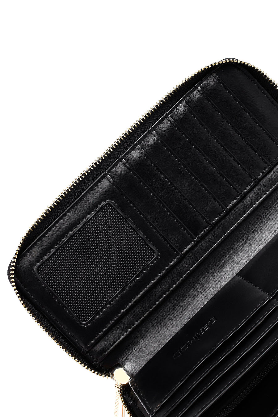 Women's Black Leopard Wallet