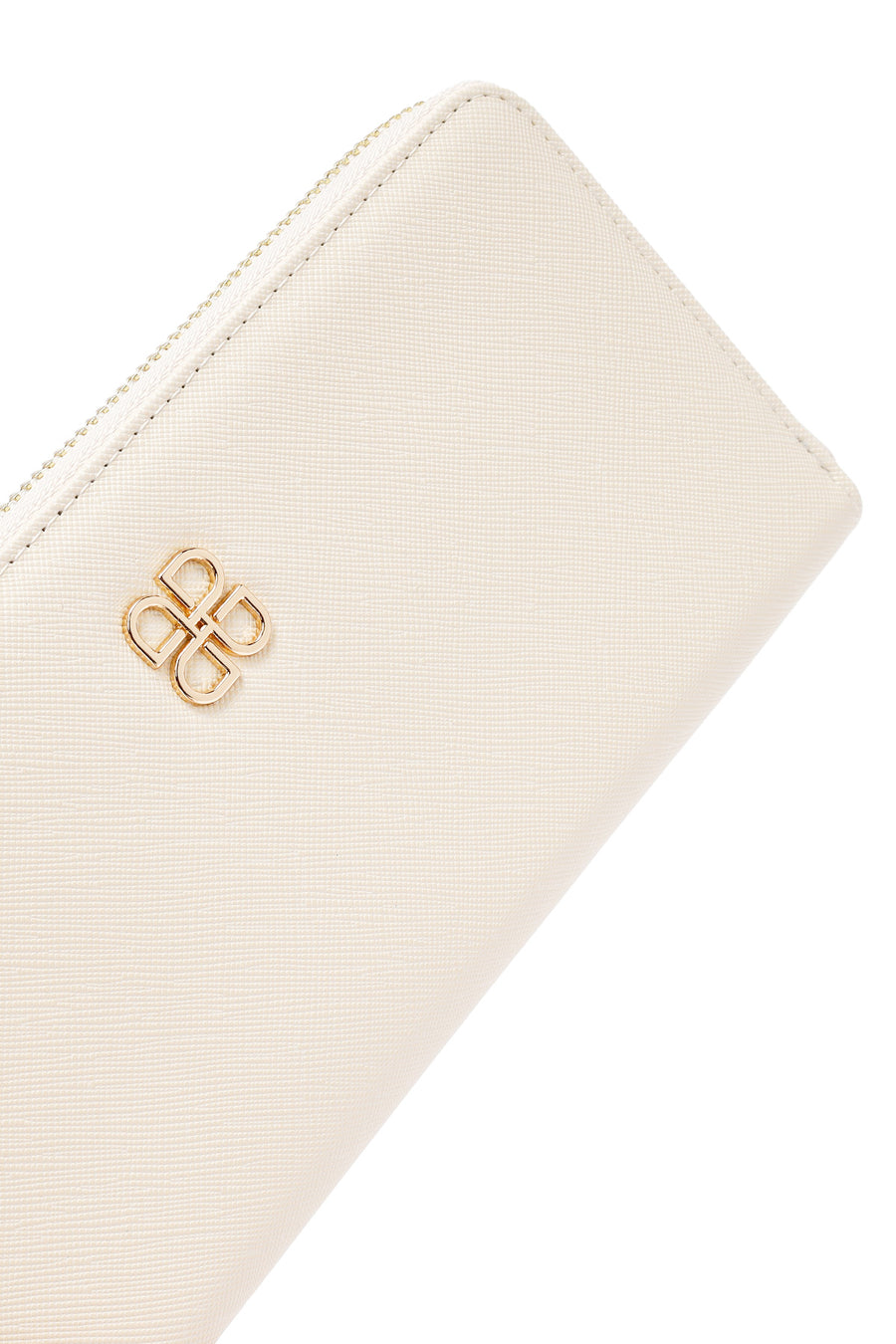 Women's Cream Hanger Detailed Wallet