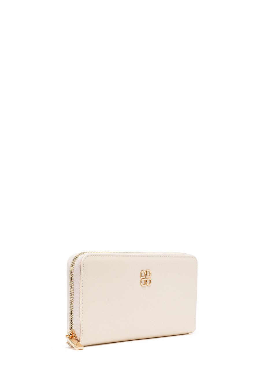 Women's Cream Hanger Detailed Wallet