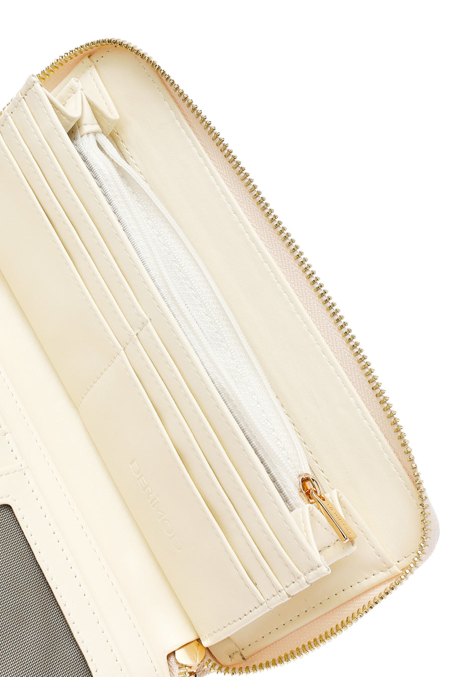 Women's Cream Hanger Detailed Wallet