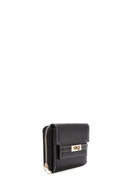 Kadın Siyah Baskılı Cüzdan | Derimod