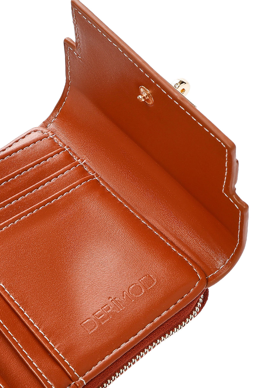Women's Tan Printed Wallet