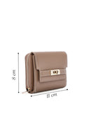 Women's Mink Printed Wallet | Derimod