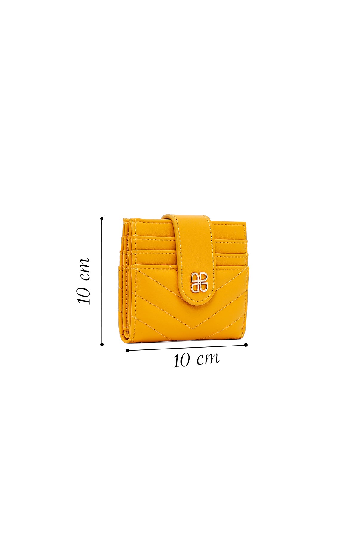 Kadın Sarı Kapitone Kartlık