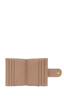 Woman Mink Quilted Card Holder | Derimod