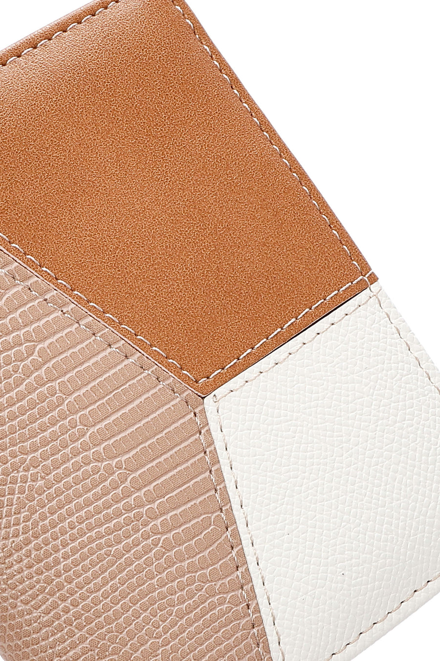 Women's Beige Patterned Wallet