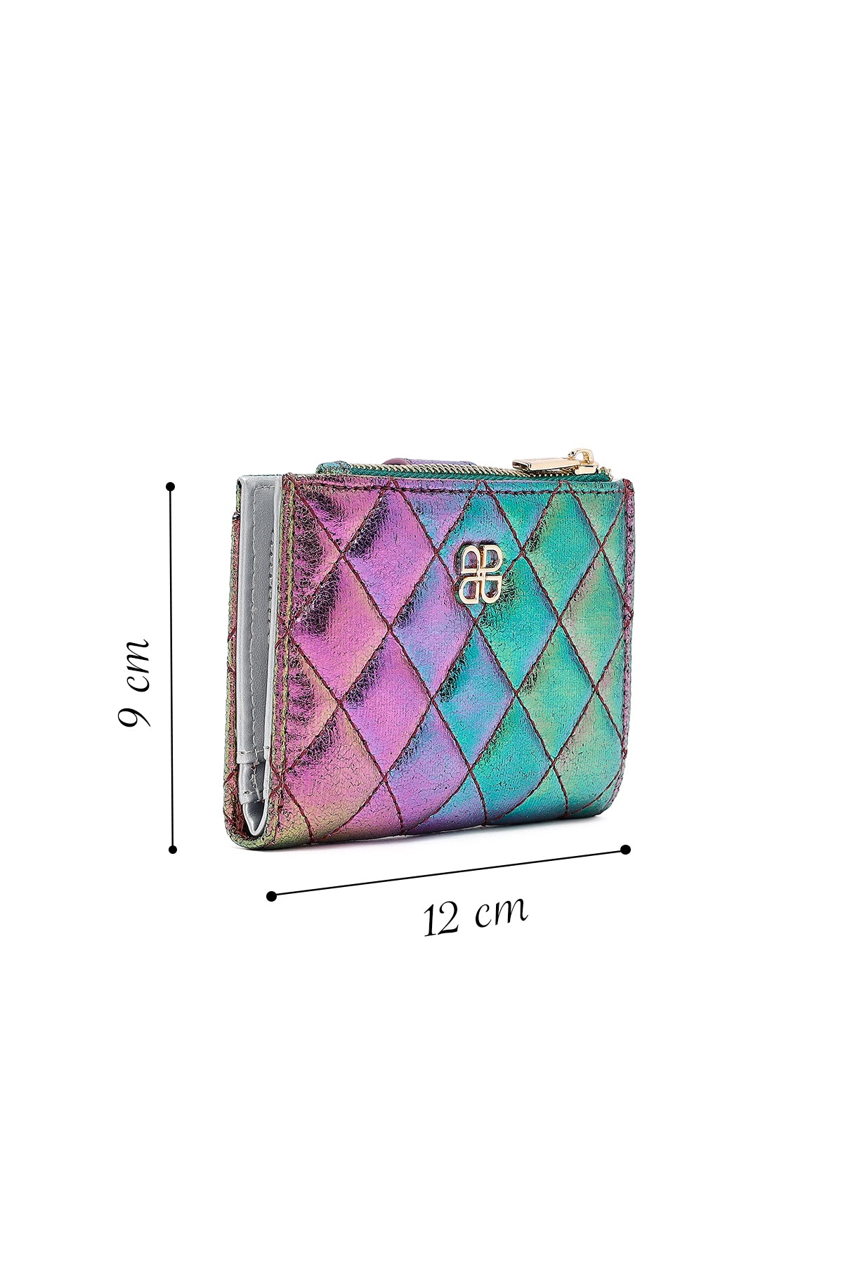 Kadın Mavi Baskılı Cüzdan