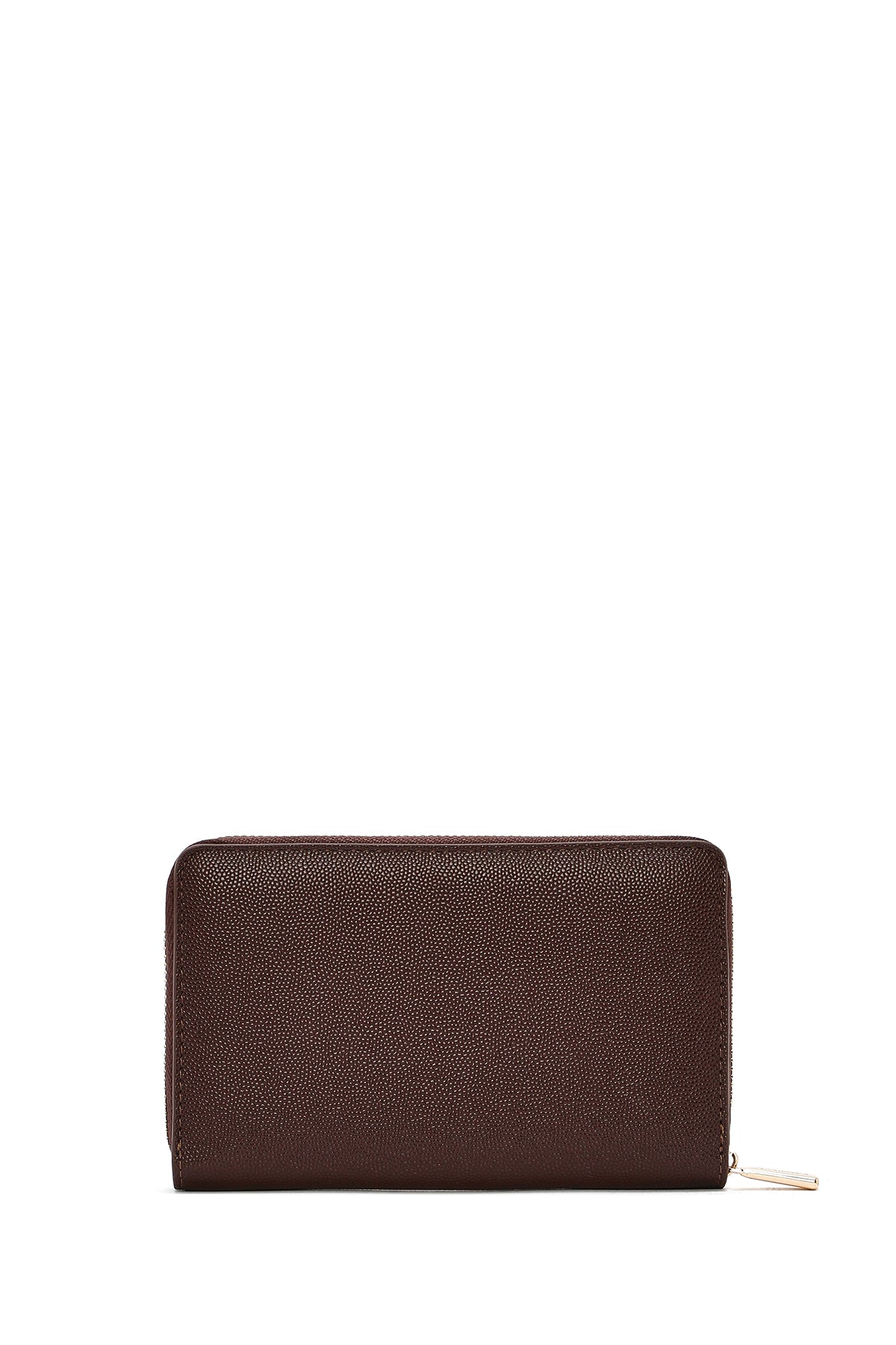 Kadın Kahverengi Baskılı Cüzdan