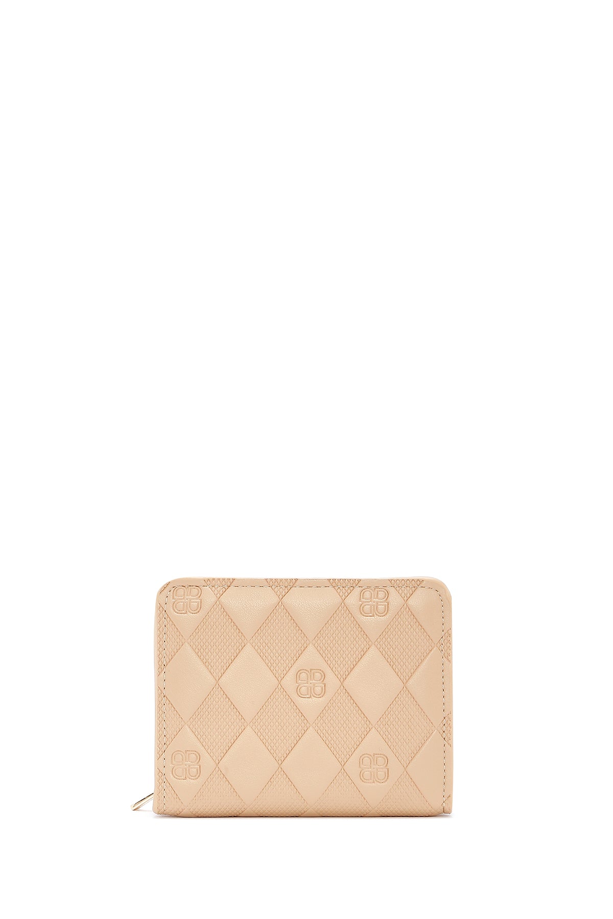 Kadın Bej Baskılı Cüzdan