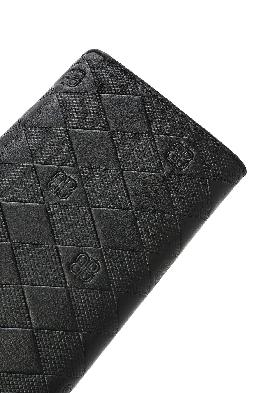 Women's Black Printed Wallet