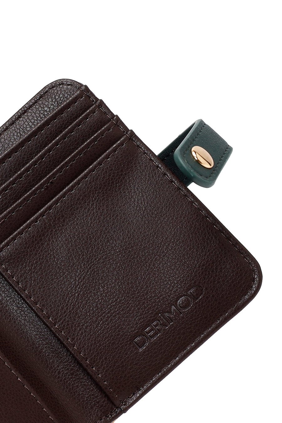 Woman Green Printed Wallet