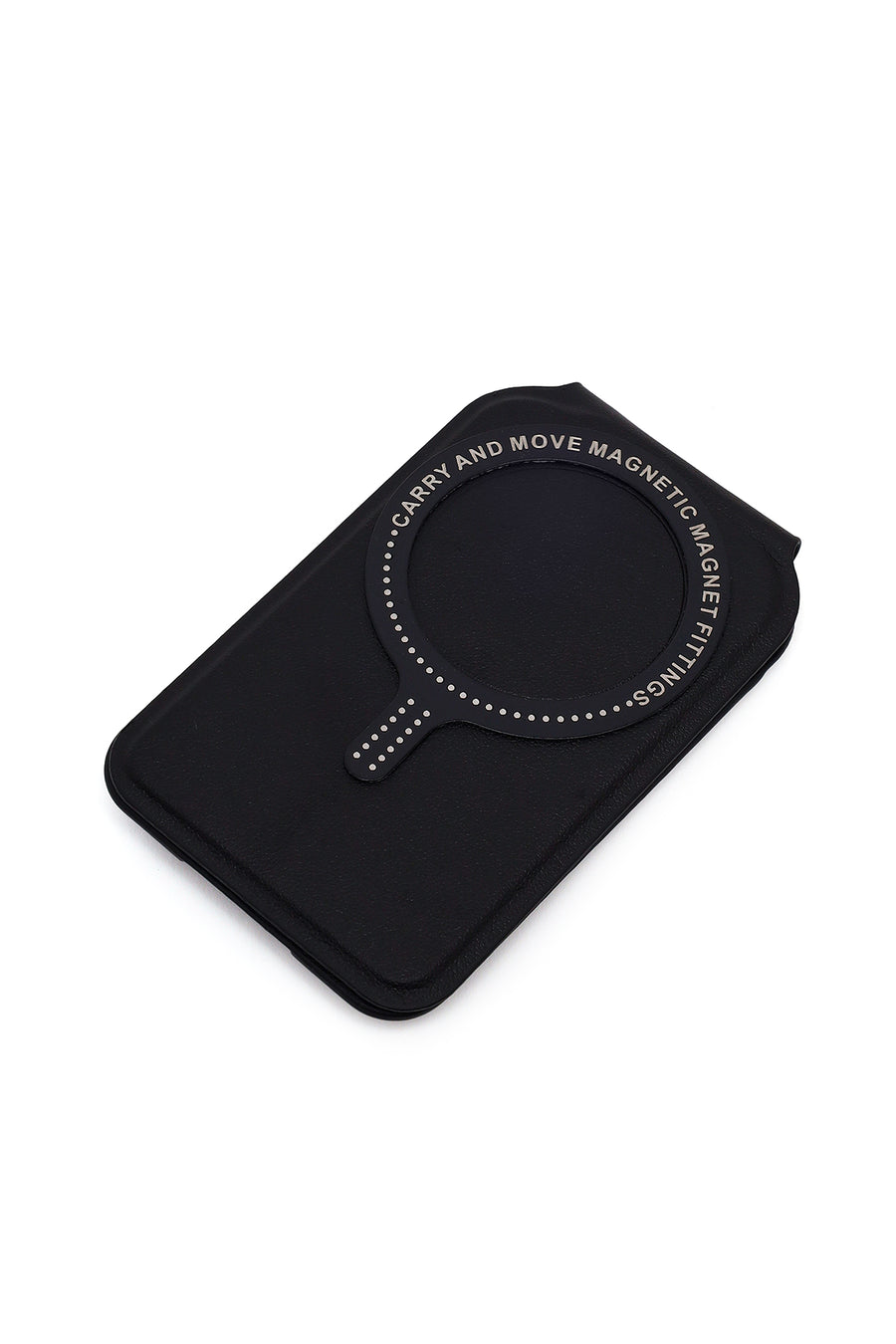Woman Black Magnetic Cardholder