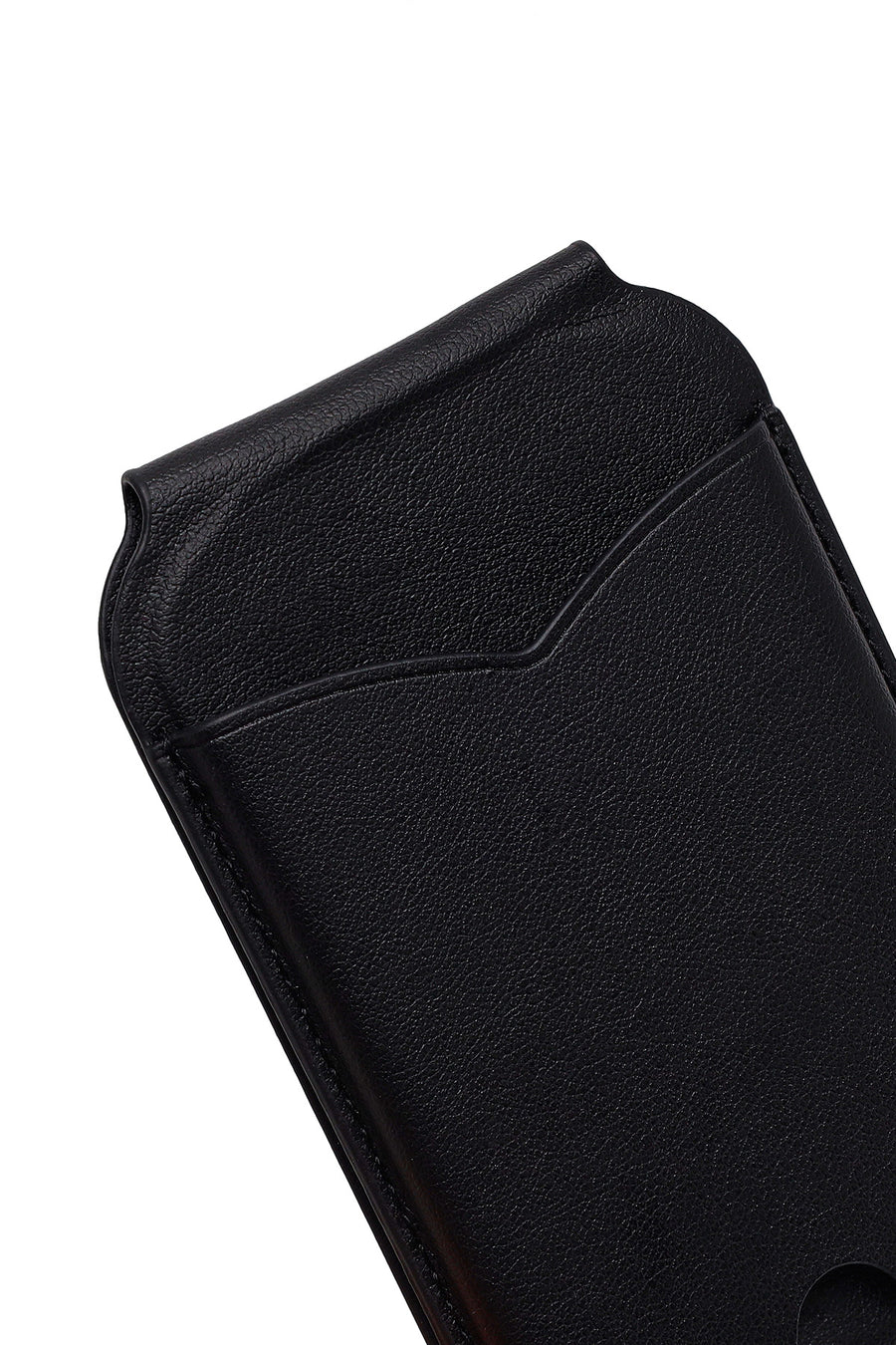 Woman Black Magnetic Cardholder