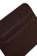 Men's Brown Card Holder | Derimod