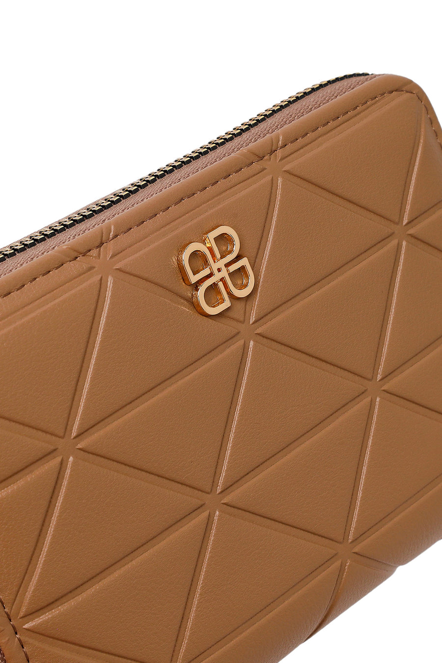 Woman Beige Printed Wallet