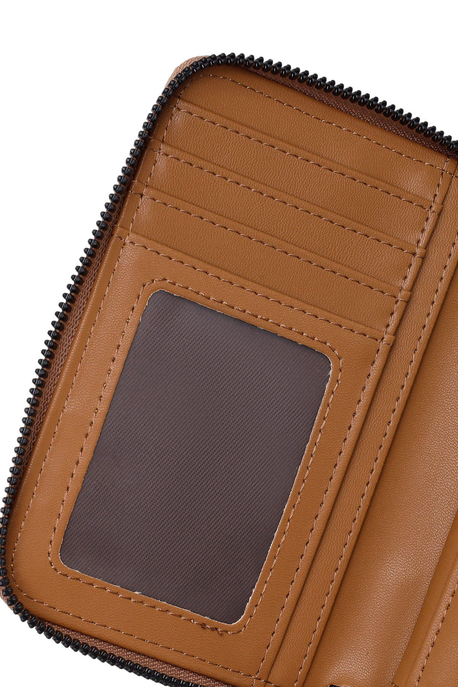 Woman Beige Printed Wallet