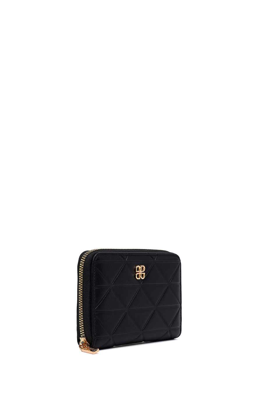 Woman Black Printed Wallet