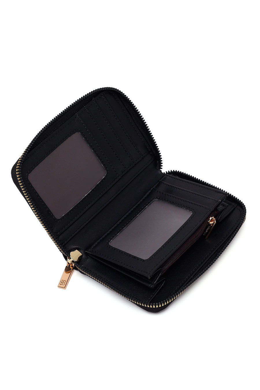 Woman Black Printed Wallet