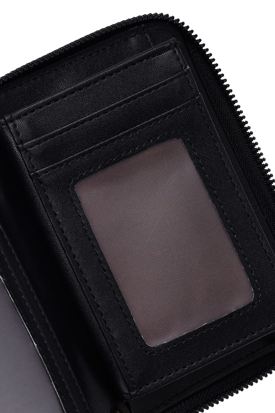 Woman Black Printed Wallet