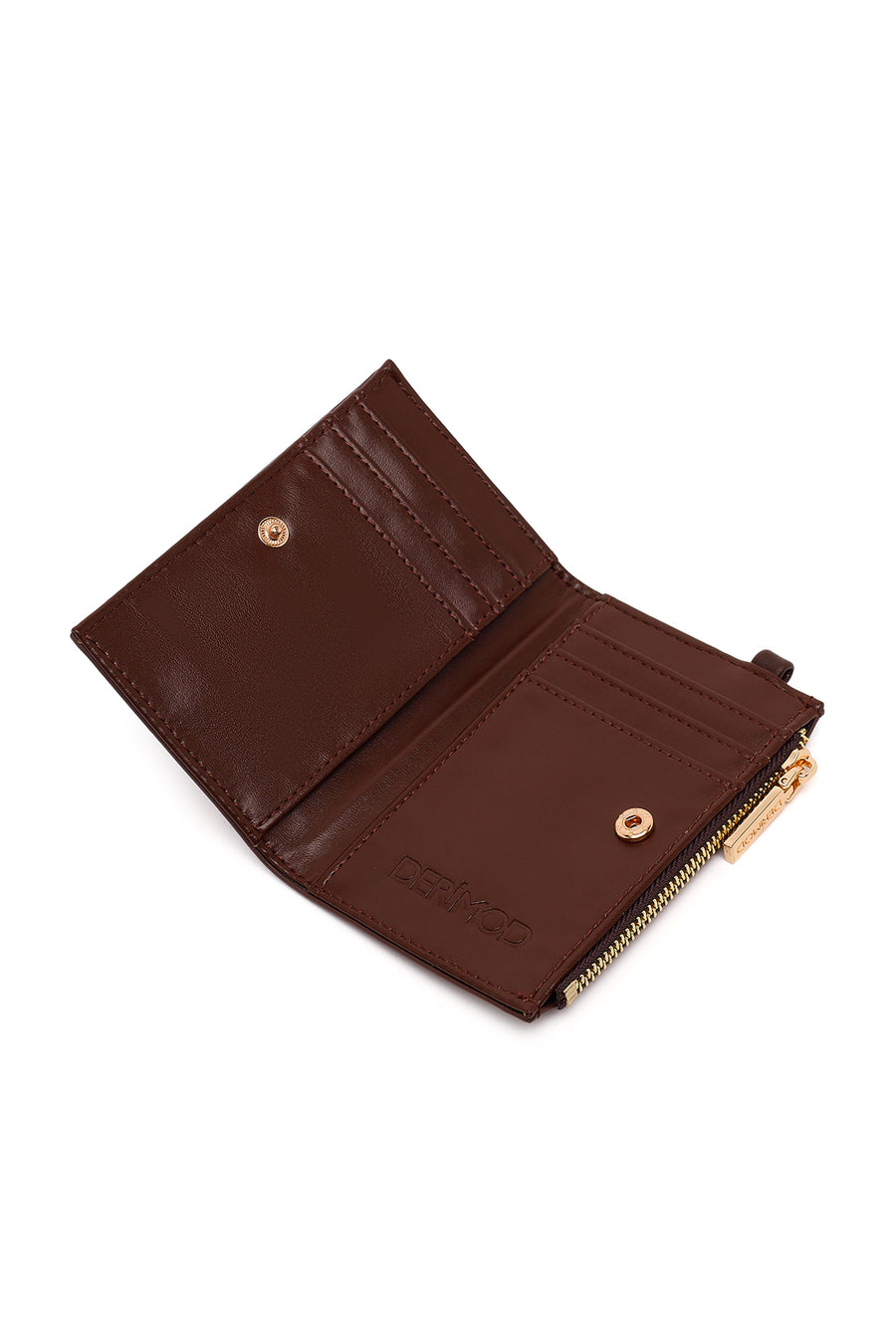 Woman Brown Wallet