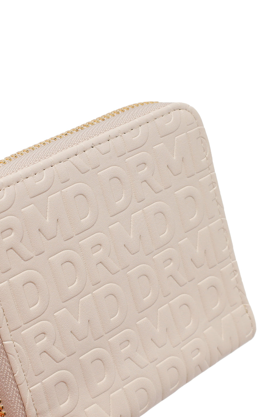 Woman Cream Printed Wallet