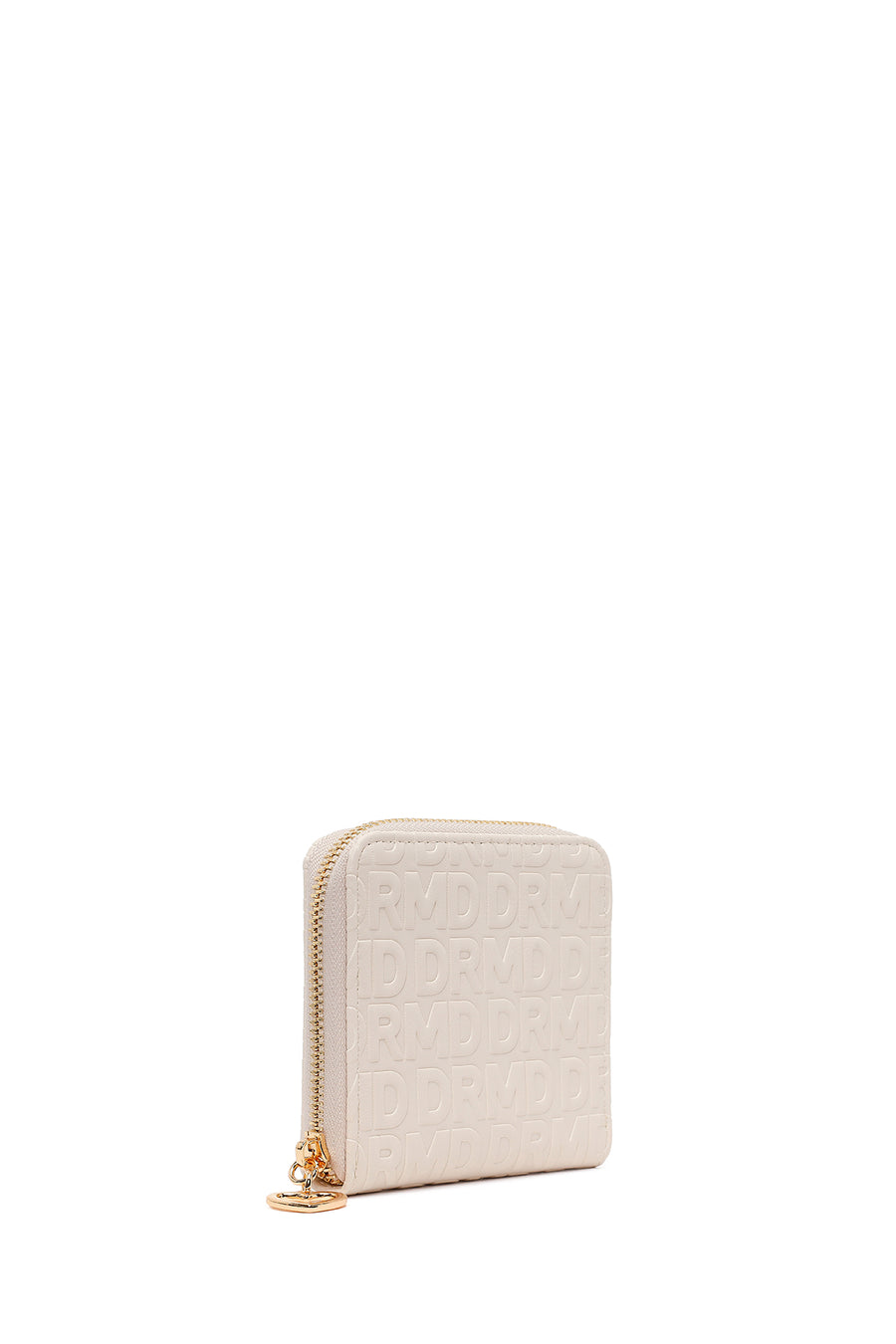 Woman Cream Printed Wallet