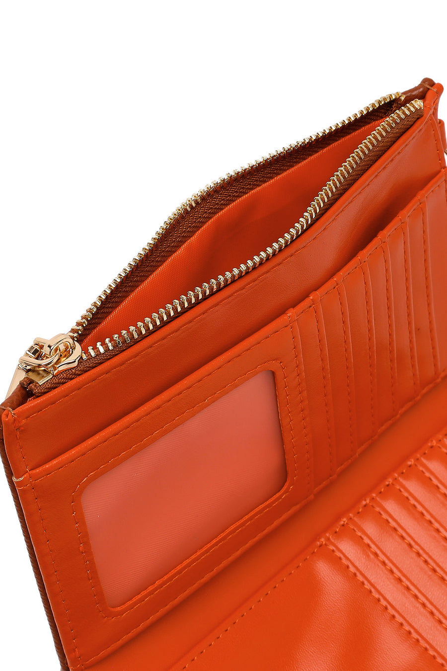 Woman Brown Wallet