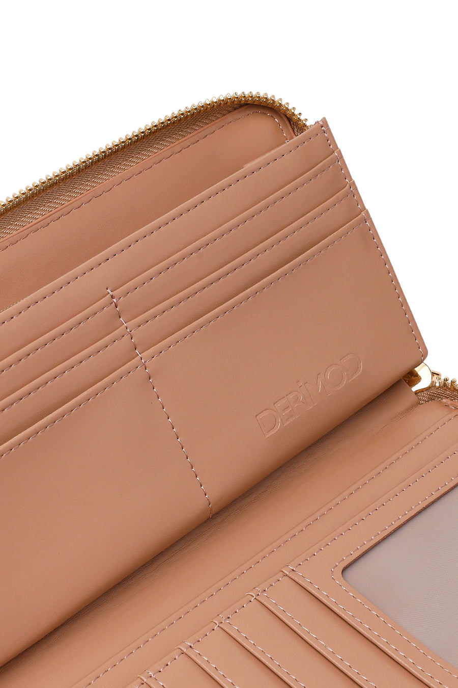 Woman Mink Braided Wallet