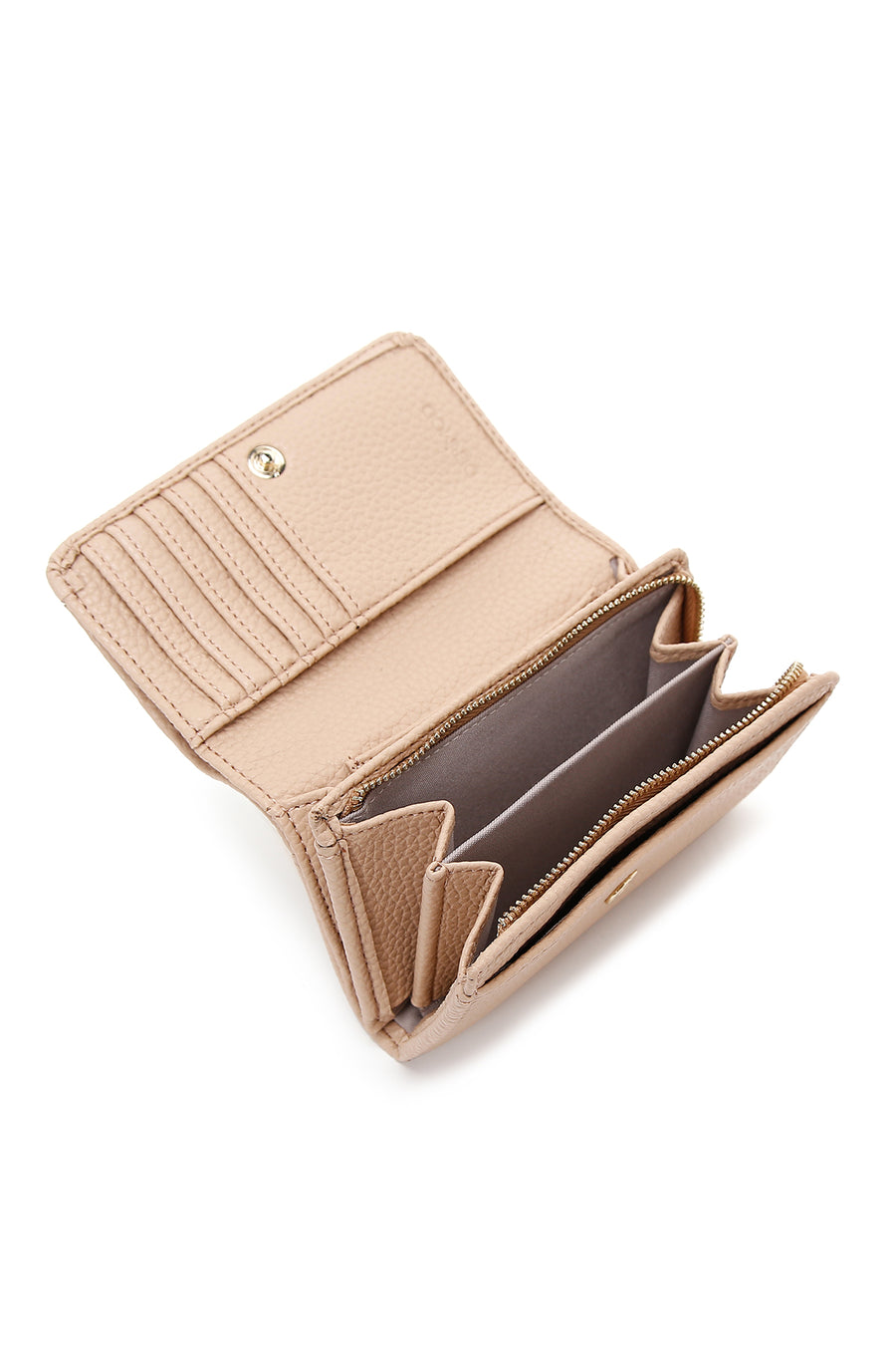 Women's Beige Classic Wallet