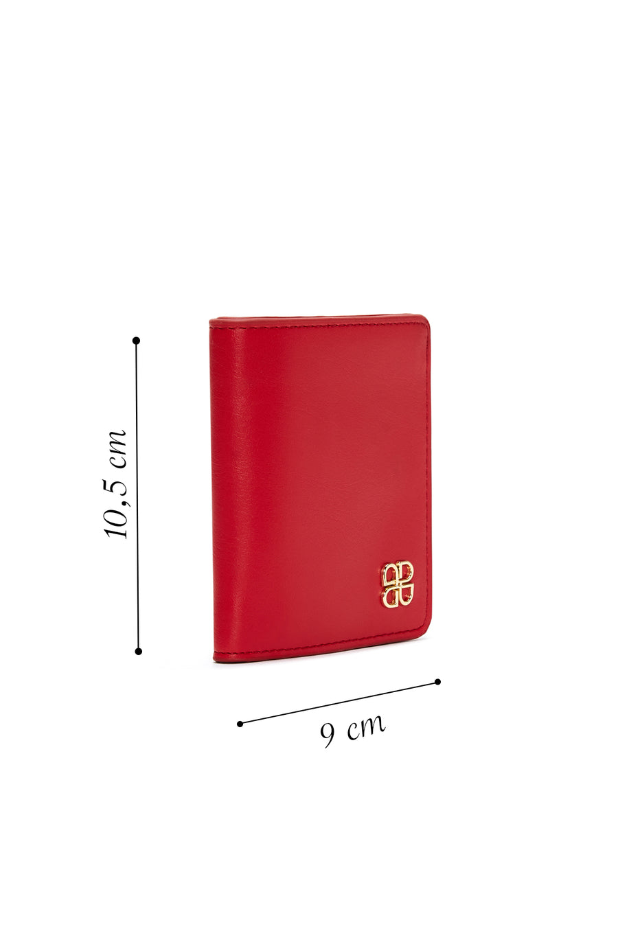 Women's Red Classic Card Holder