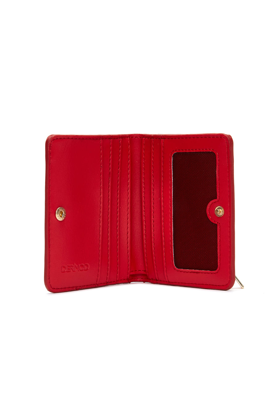 Women's Red Classic Card Holder