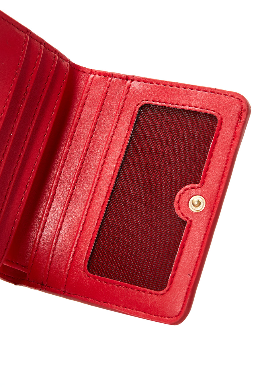 Women's Red Classic Card Holder