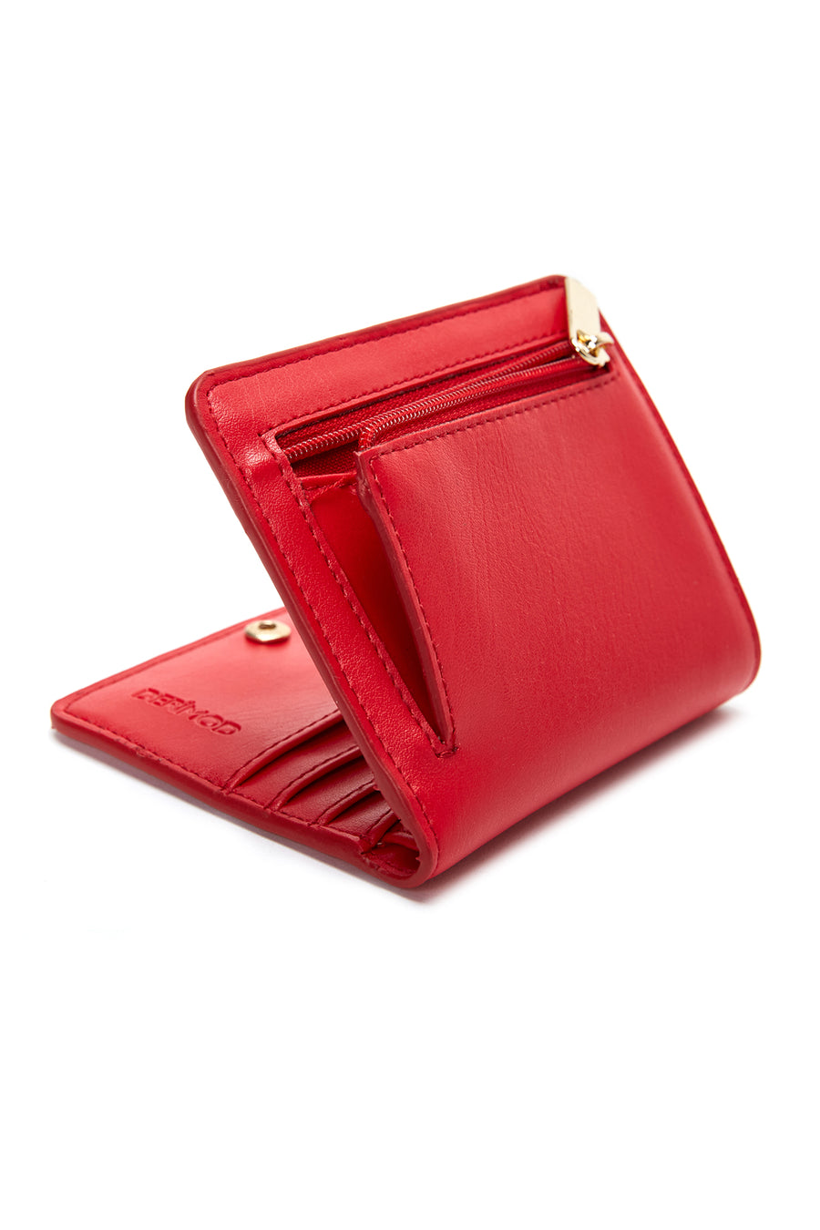 Women's Red Classic Card Holder