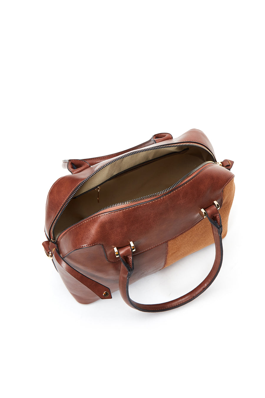 Women's Brown Classic Shoulder Bag