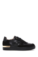 Men's Black Leather Sneaker | Derimod