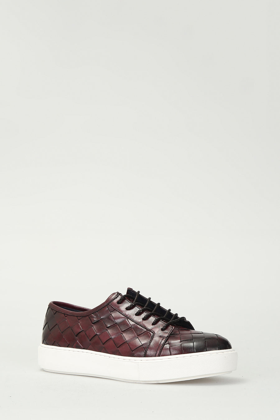 Braided Men's Leather Sneaker