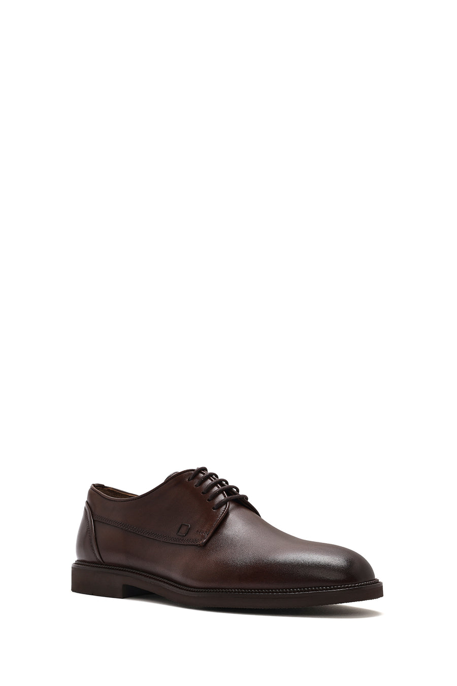 
Men's Brown Lace-Up Leather Classic Shoes
