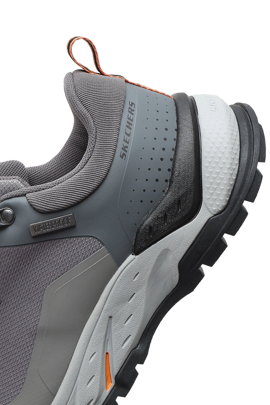 Skechers Erkek Gri Bağcıklı Kumaş Sneaker