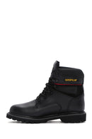 Caterpillar Men's Black Edina WP Waterproof Leather Boots | Derimod