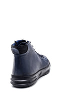 Men's Leather Zippered Boots | Derimod