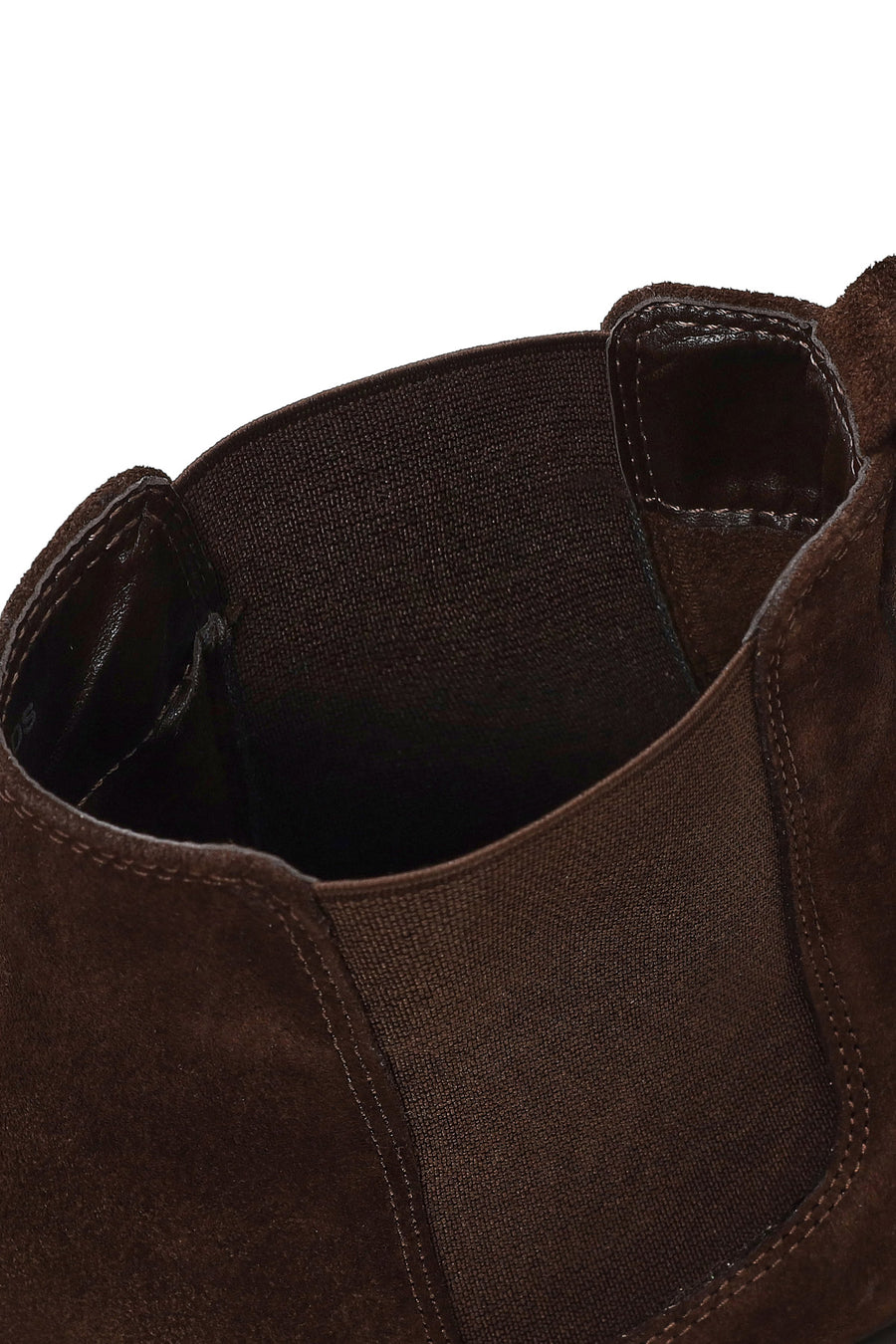 Male Brown Suede Chelsea Boots
