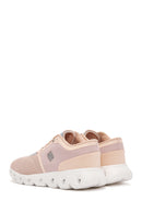 Derimod Zero Women's Pink Lace Up Fabric Sneaker | Derimod