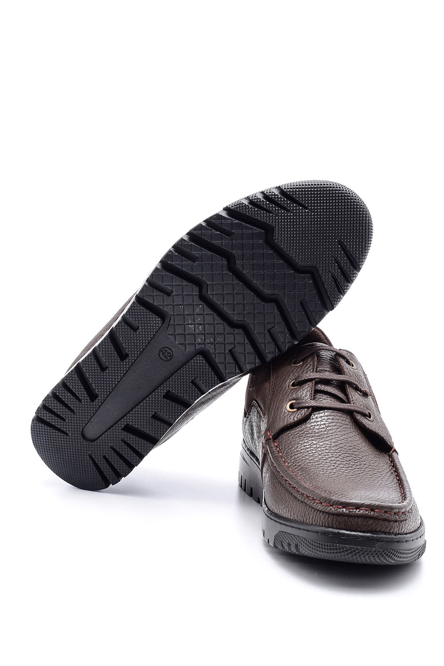 Men's Leather Lace-Up Shoes