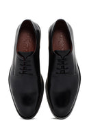 Men's Black Laced Leather Classic Shoes | Derimod