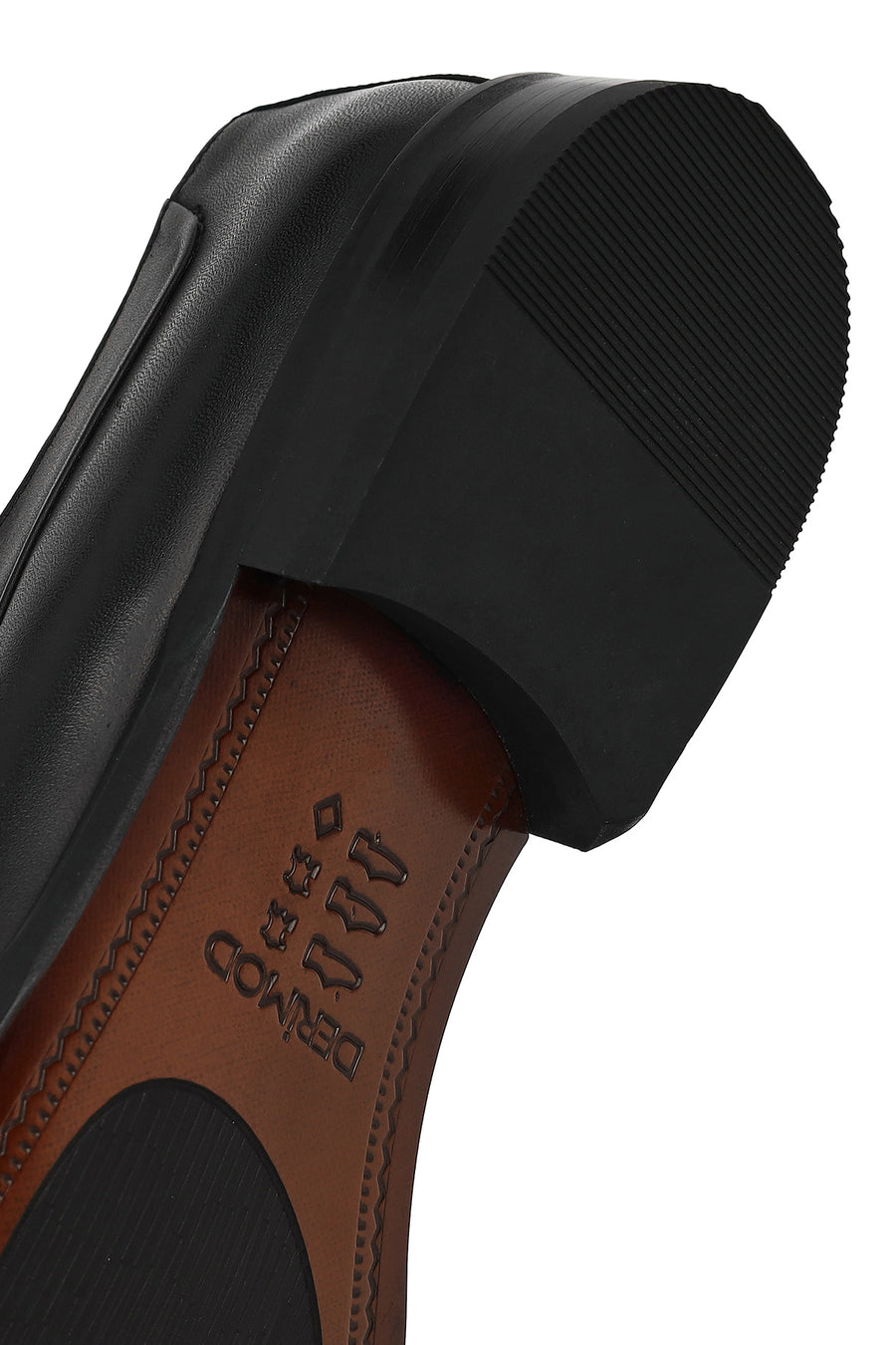 Men's Black Laced Leather Classic Shoes