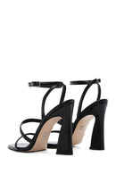 Women's Black Ankle Strap Heeled Sandals | Derimod