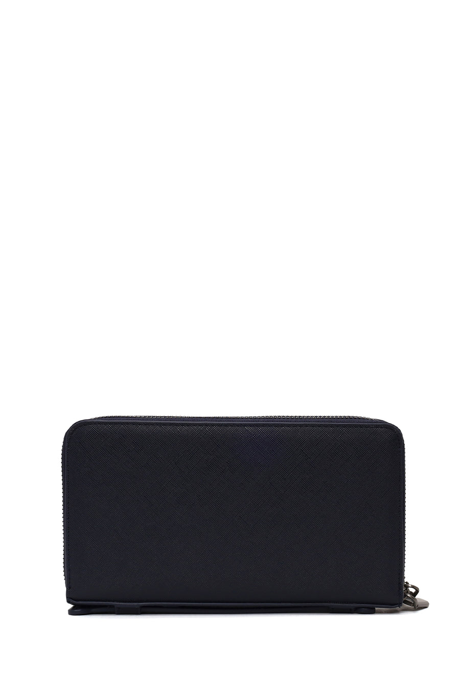 Male Navy Leather Wallet